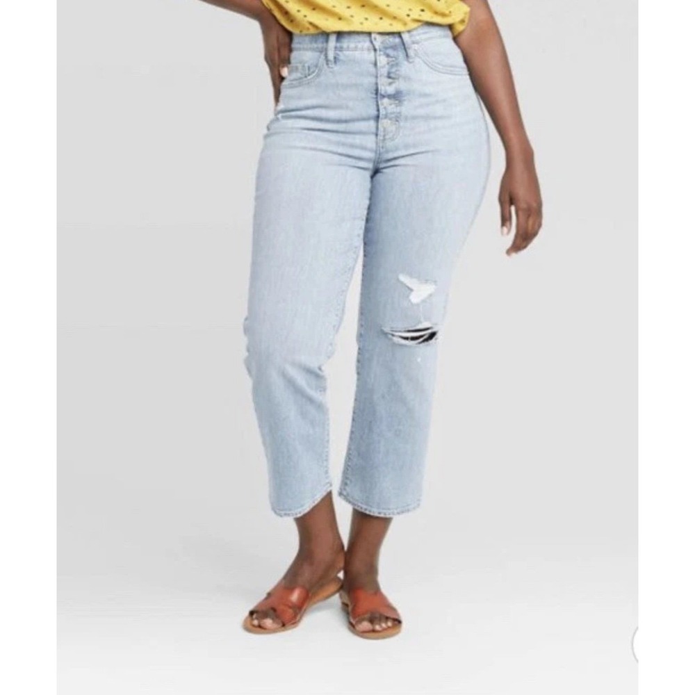Women's‎ High-Rise Vintage Straight Jeans - Universal Thread™ Siz 6/28R